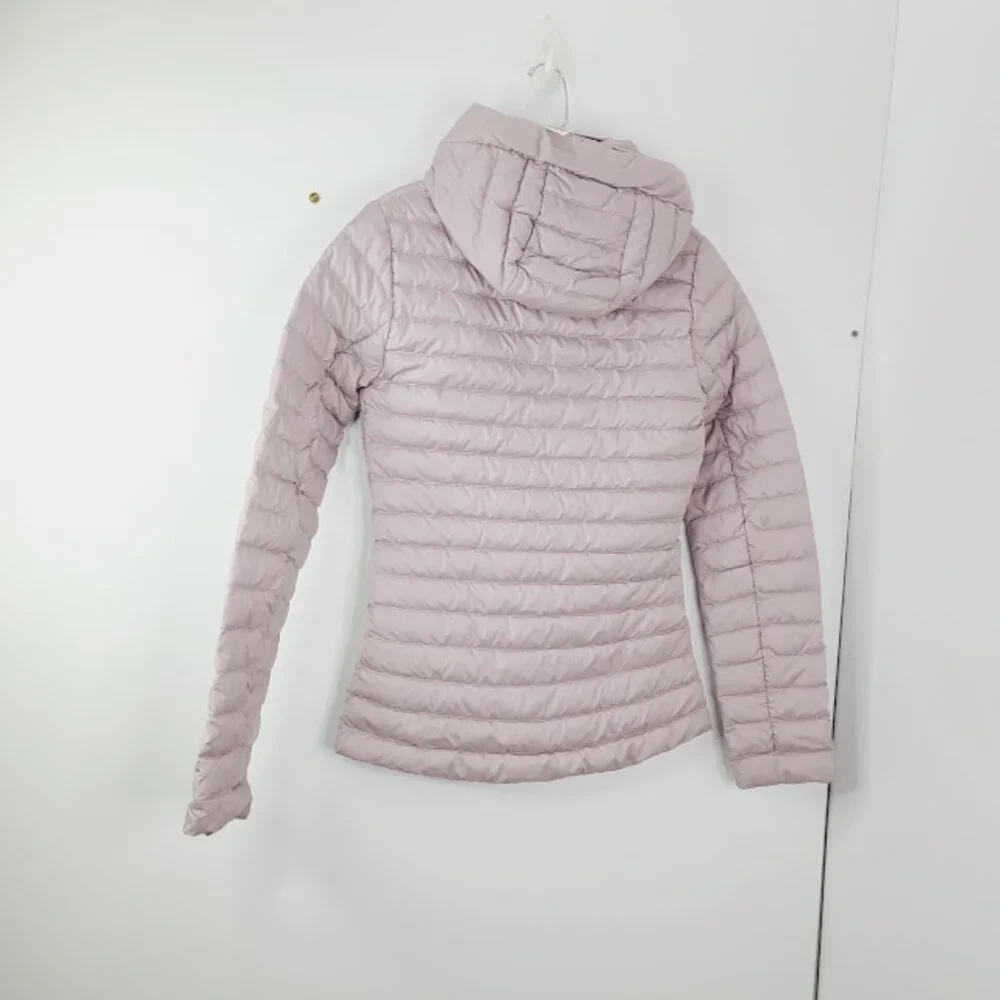 Lululemon Women's‎ Pink Pack It Down 700-Down-Fill Hooded Puffer Jacket Size 2